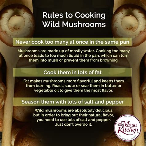 How To Cook Wild Mushrooms Online Recipe The Maya Kitchen