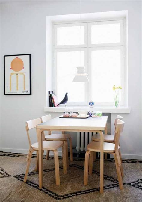 A tour of fifty kitchens inspired by scandinavian design. 60's style scandinavian chair and table set | Dining room ...