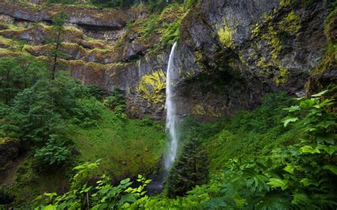 Elowah Falls Elowah Falls Columbia River Gorge Oregon Flickr