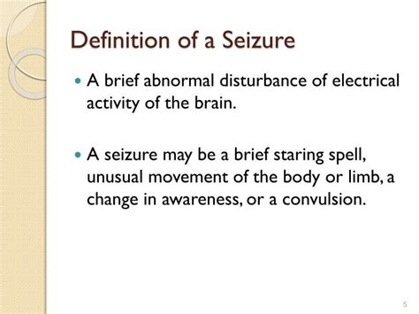 Ppt Management Of Seizures Powerpoint Presentation Id5755426