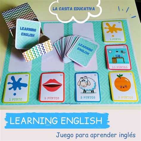 Learning English Juego Para Aprender Inglés La Casita Educativa