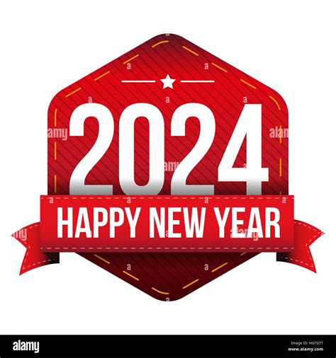 Happy New Year 2024 Vector Stock Vector Image And Art Alamy