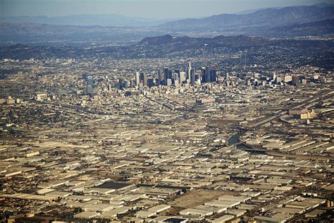 Aerial View Of Los Angeles California Usa Picture And Hd Photos Free