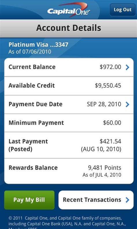 Capital One Releases Android App For Mobile Banking