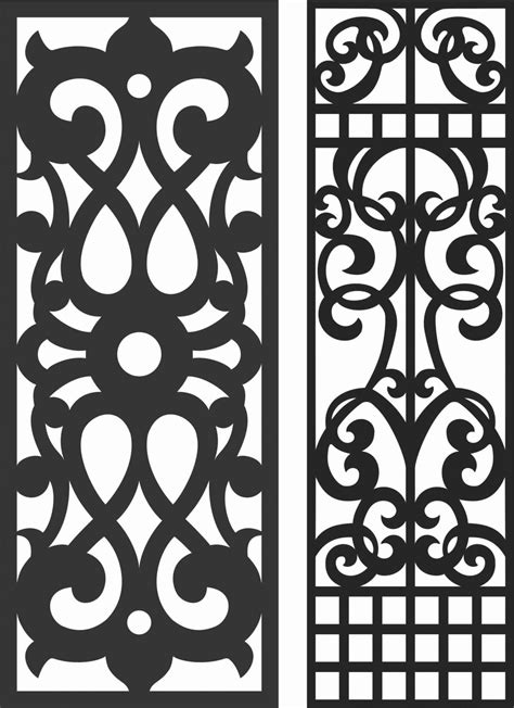 Decorative Screen Patterns For Laser Cutting 59 Free Dxf File Free