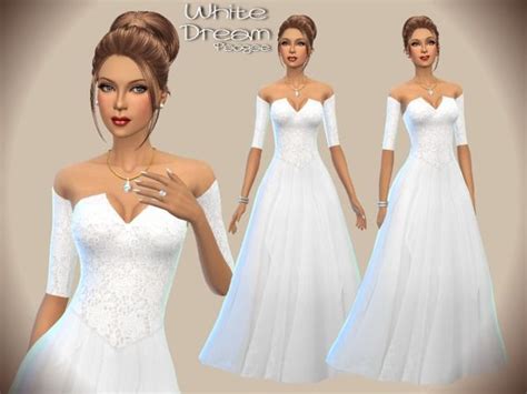 Image Result For Sims 4 Custom Content Wedding Dress Sims 4 Kleider