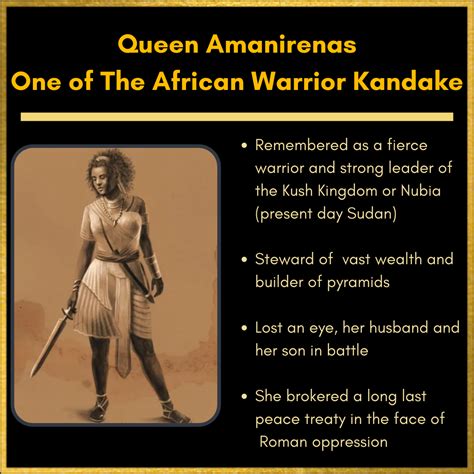 Kandake Amanirenas The Warrior Queen Ruled 40 Bc 10 Bc — Semi Woo