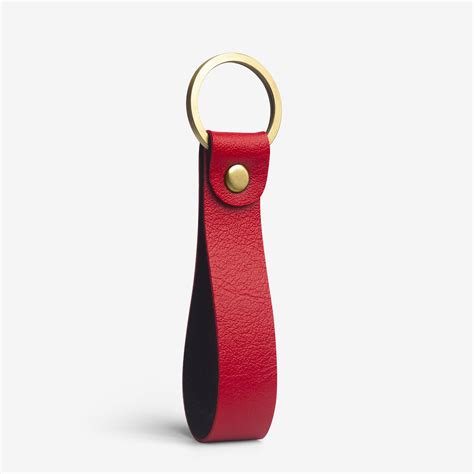 Buy Personalized Red Keychain Online