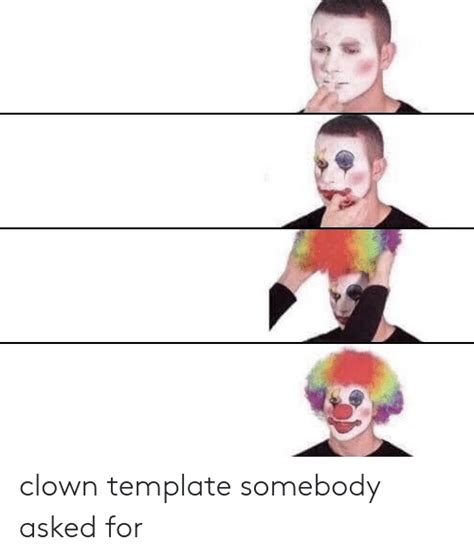 Clown Makeup Meme Mugeek Vidalondon