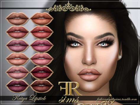 Frs Katya Lipstick By Fashionroyaltysims At Tsr Sims 4 Updates