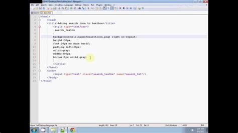 Comments are not displayed by the browser, but they can help document your html source code. how to add icon to textbox in html | adding icon into ...