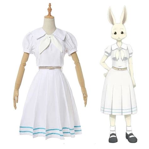 Beastars Haru White Rabbit Girls Cosplay Costume School Uniform