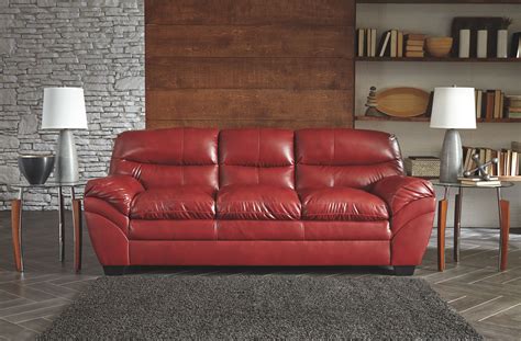 Tassler Sofa Crimson Leather Corner Sofa Ashley Furniture Living