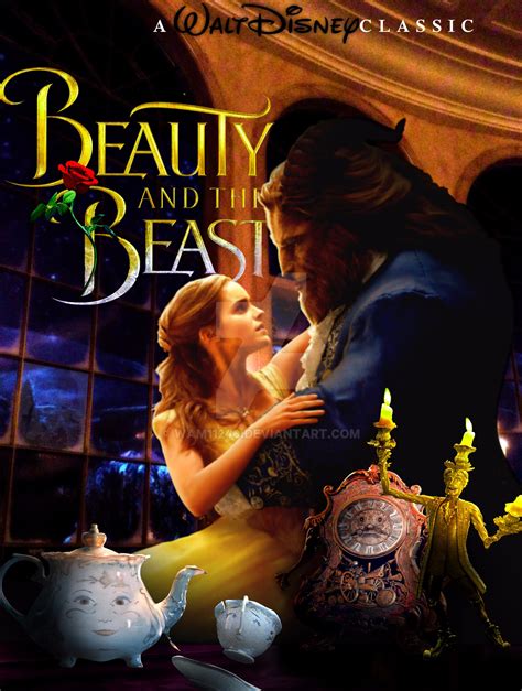 Beauty And The Beast 2017 Retro Disney Poster By Wam11240 On Deviantart