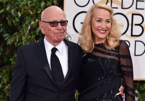 rupert murdoch announces engagement to jerry hall in the times nbc news