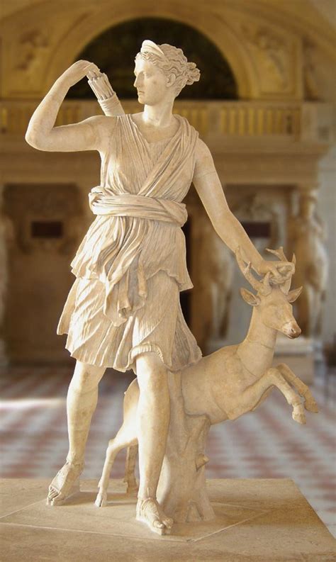 Artemis Diana Roman Copy St Or Nd Century Ac Of A Lost Greek