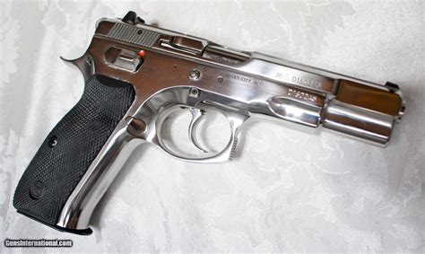 Cz 75b Polished Stainless Collectors Look