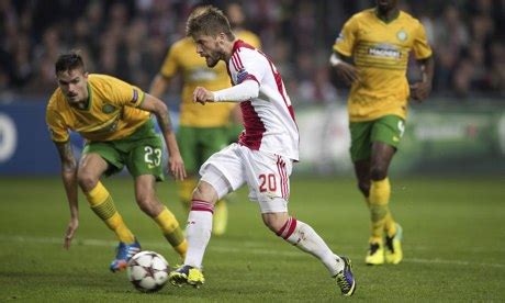 Update information for lasse schøne ». Ajax 1-0 Celtic | Champions League Group H match report ...