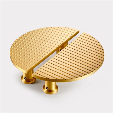 Maybe you would like to learn more about one of these? Solid Brass Gold Half Moon Striped Cabinet Door Handles By ...