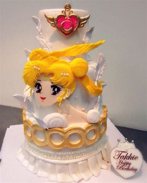Sailor Moon On Twitter Sailor Moon Cakes Anime Cake Sailor Moon