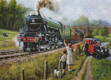 Steam Trains And Jigsaw Puzzles Artist Kevin Walsh