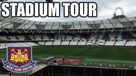 London Stadium Tour West Ham United Fc Youtube