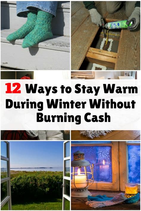 12 Ways To Stay Warm During Winter Without Burning Cash