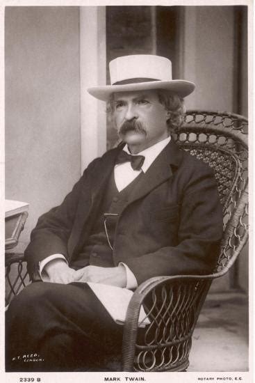 Mark Twain American Writer Born Samuel Langhorne Clemens
