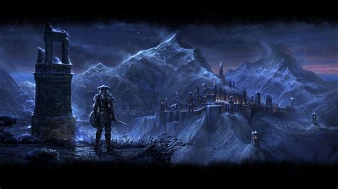 Wallpaper Video Games Fantasy Art Night The Elder Scrolls Online