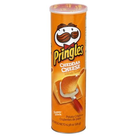 Pringles Potato Chips Cheddar Cheese