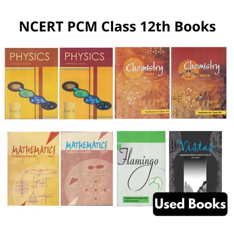 Class 12th Ncert Books Set English Pcm Snatch Books