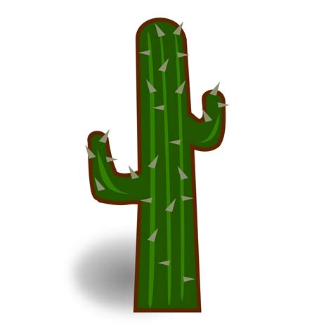 Cartoon Cactus Transparent Background Clip Art Library