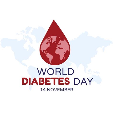 Premium Vector World Diabetes Day Vector Illustration Design