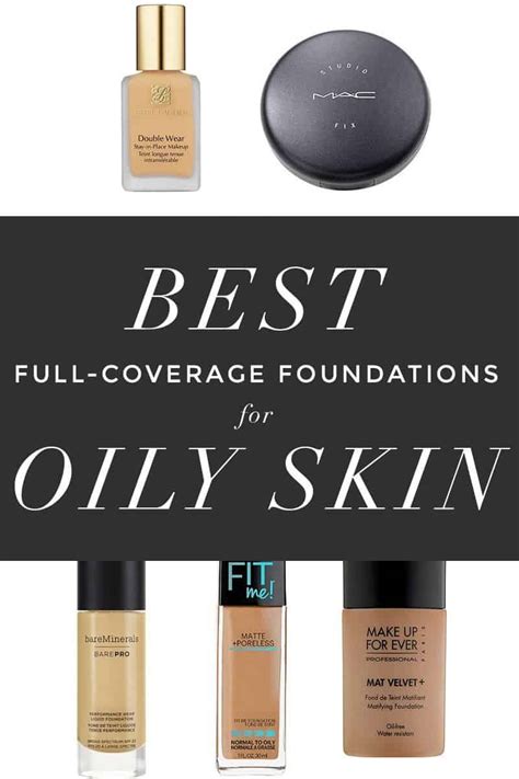 Best Foundations For Oily Skin Foundations Perfect For Oily Skin
