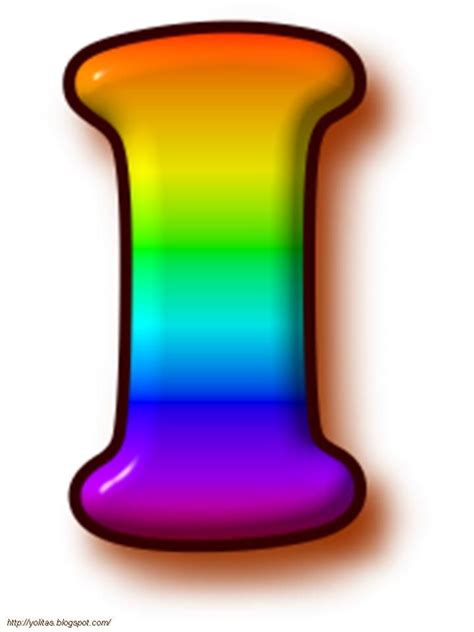 Arcoiris De Letras Para Imprimir