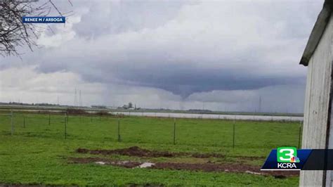 Storm Produces Tornado In Yuba County