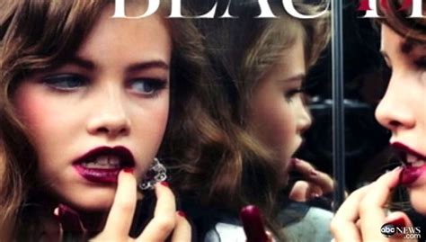 10 Year Old Model In Vogue Thylane Loubry Blondeau Controversial Pictures News Excel