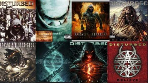 The List Of Disturbed Albums In Order Of Release Albums In Order
