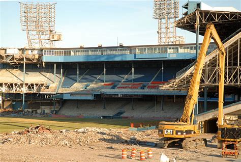 Discuss Detroit Photos Of The Tiger Stadium Demolition