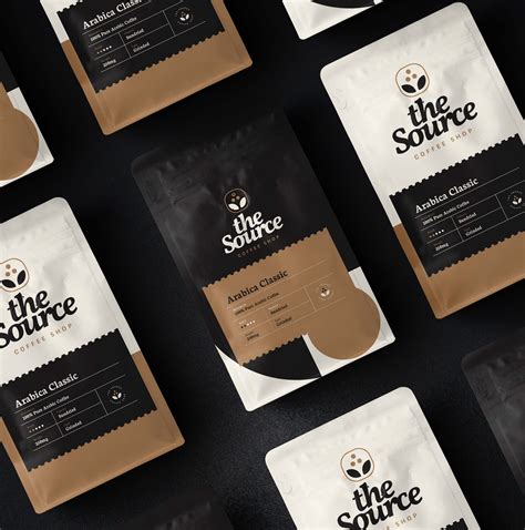 The Source Coffee Shop Brand Identity World Brand Design Society