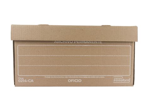 "Cajas de cartón para archivo" - Printaform