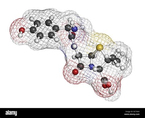Amoxicillin Drug Molecule Hi Res Stock Photography And Images Alamy
