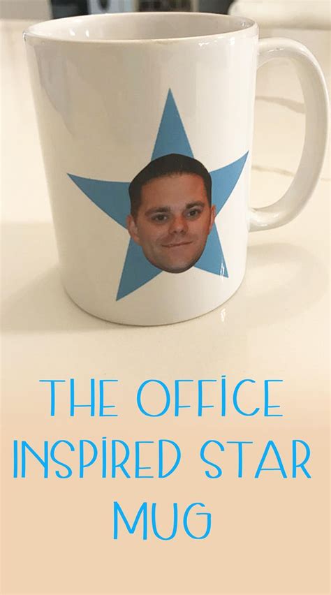 The Office Inspired Star Mug Star Mug Office Star Mug Michael Scott