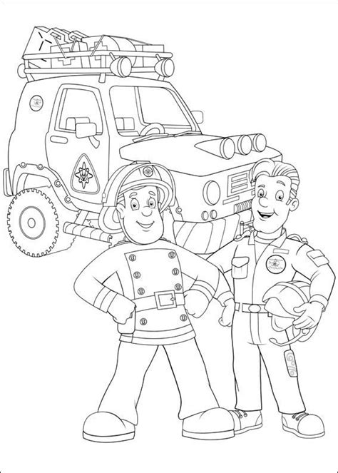 340 x 476 png pixel. Brandweerman Sam Kleurplaten voor kinderen. Kleurplaat en ...