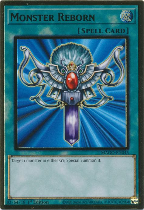 mago en045 monster reborn yu gi oh