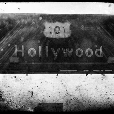 Hollywood 101 Freeway Just East Of Downtown Los Angeles California