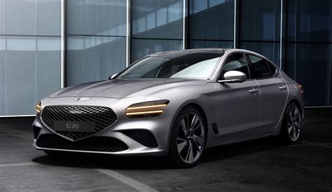 2021 Genesis G70 Revealed With Updated Design And Tech Performancedrive