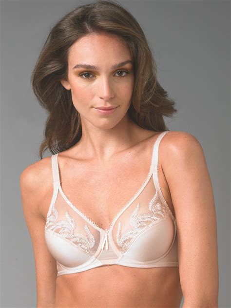 Lyst Wacoal Feather Lace Bra In White