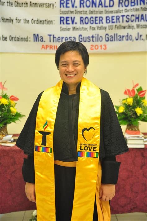 Ordination Of The First Lesbian Uu Minister In The Philippines