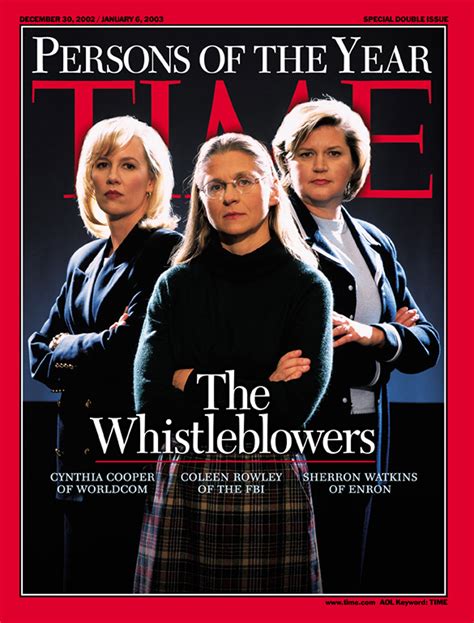 Coleen Rowley Person Of The Year Time Magazine Cover Libertytalk Fm